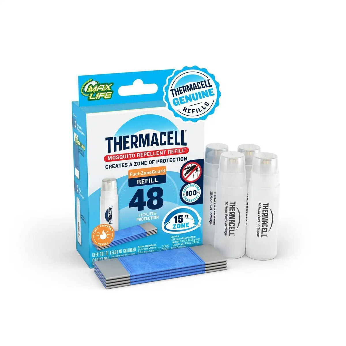 Fuel-ZoneGuard Mosquito Repellent Refills Max Life