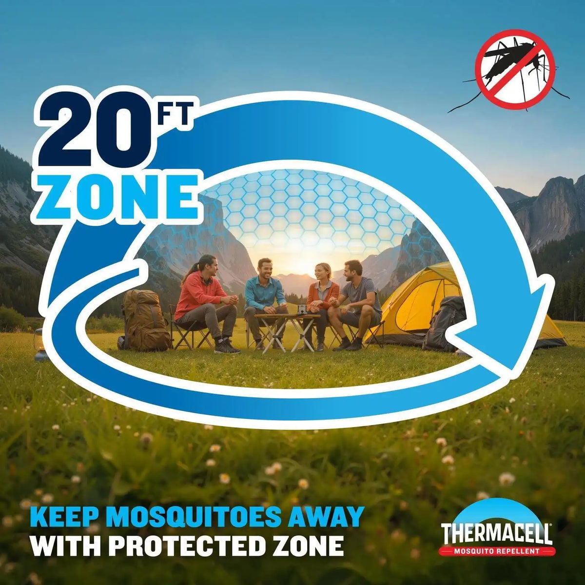 E-ZoneGuard Adventure 9Hr Rechargeable Mosquito Repeller (EX90)